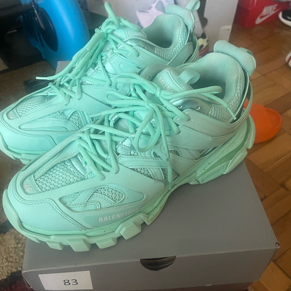 Balenciaga track low top MINT GREEN size 45